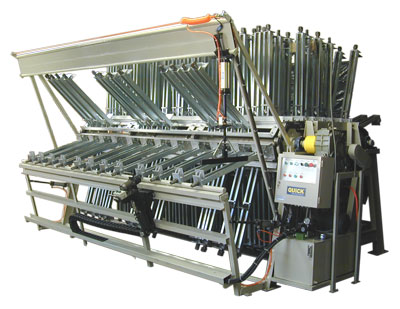 12.5' wide, 20-section clamp carrier