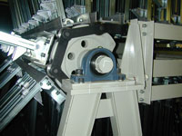 20-section clamp carrier frame